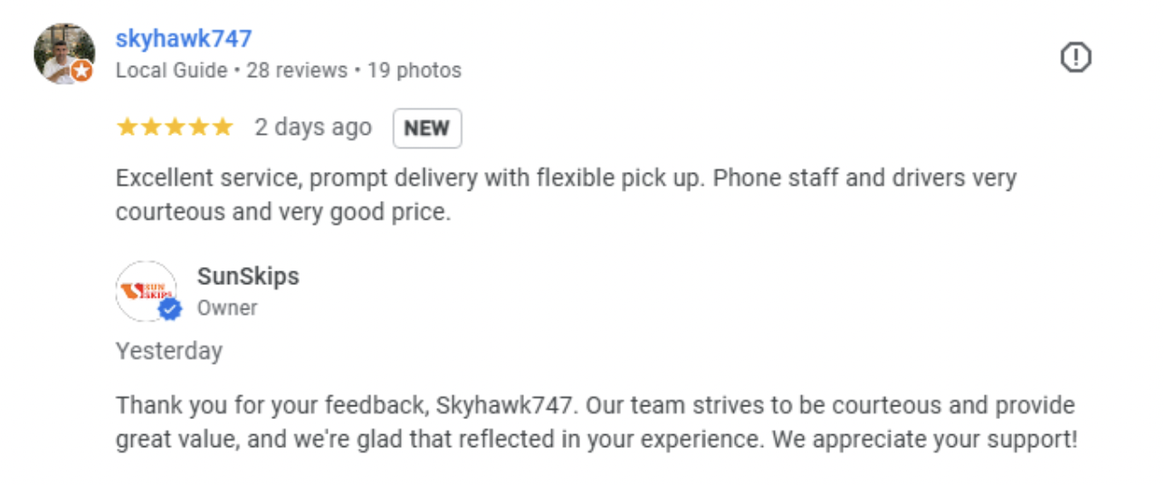 Can you leave an anonymous google review 